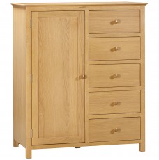 Moreton Oak Combination Wardrobe